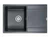 Кухонная мойка Paulmark FLUGEN 50-780 PM217850-BLM 80х50 цвет черный